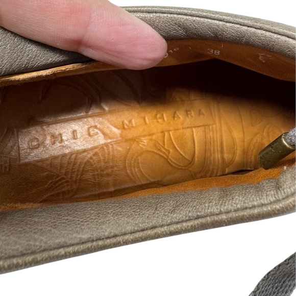 Chie Mihara Booties Heels Gray Suede - Picture 11 of 13